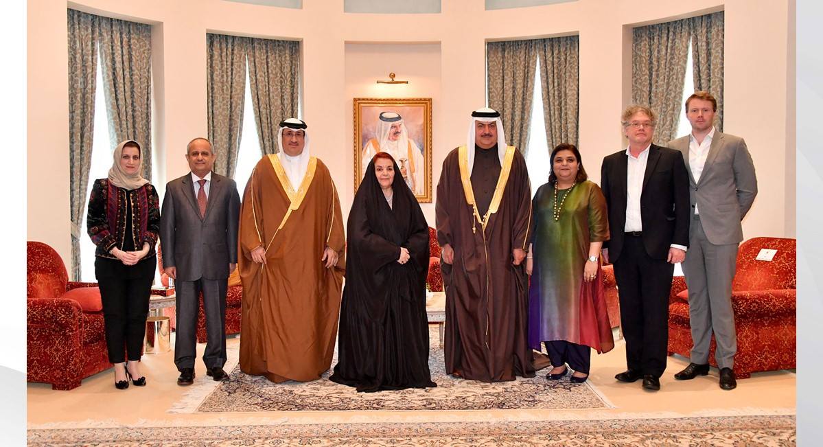 قرينة عاهل البلاد المفدى: الحركة الفنية في البحرين تستند لتاريخ طويل من الإبداع