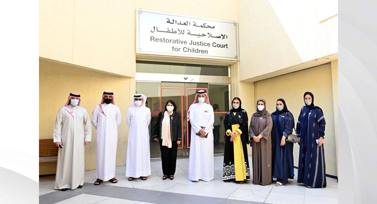 مركز دعم المرأة يقوم بزيارة ميدانية لمقر محاكم العدالة الإصلاحية