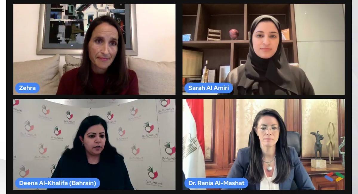 في نشاط نظمته الخارجية الأمريكية بالتعاون مع "Google" الأعلى للمرأة: مبادرة التوازن بين الجنسين في علوم المستقبل إسهام وطني ببعد دولي
