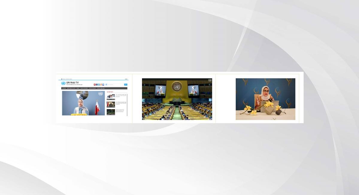 الأنصاري تمثل جلالة الملك المفدى في اجتماع رفيع المستوى على هامش أعمال الجمعية العامة للأمم المتحدة
