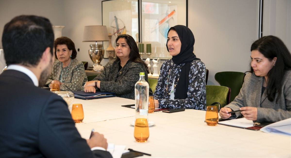 الأنصاري تشيد بدور المنتدى العالمي للقيادات السياسية في الترويج لجائزة الأميرة سبيكة العالمية
