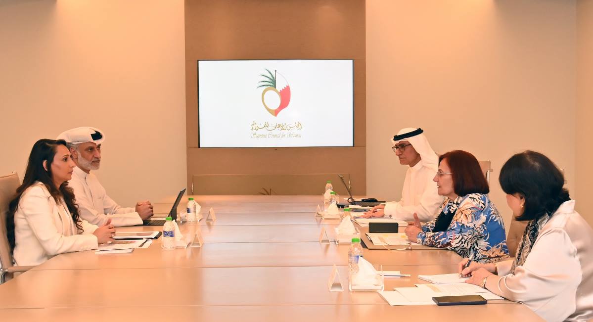 المجلس الأعلى للمرأة يجتمع مع بنك البحرين للتنمية و"إدامة" لبحث مستجدات مركز "ريادات"