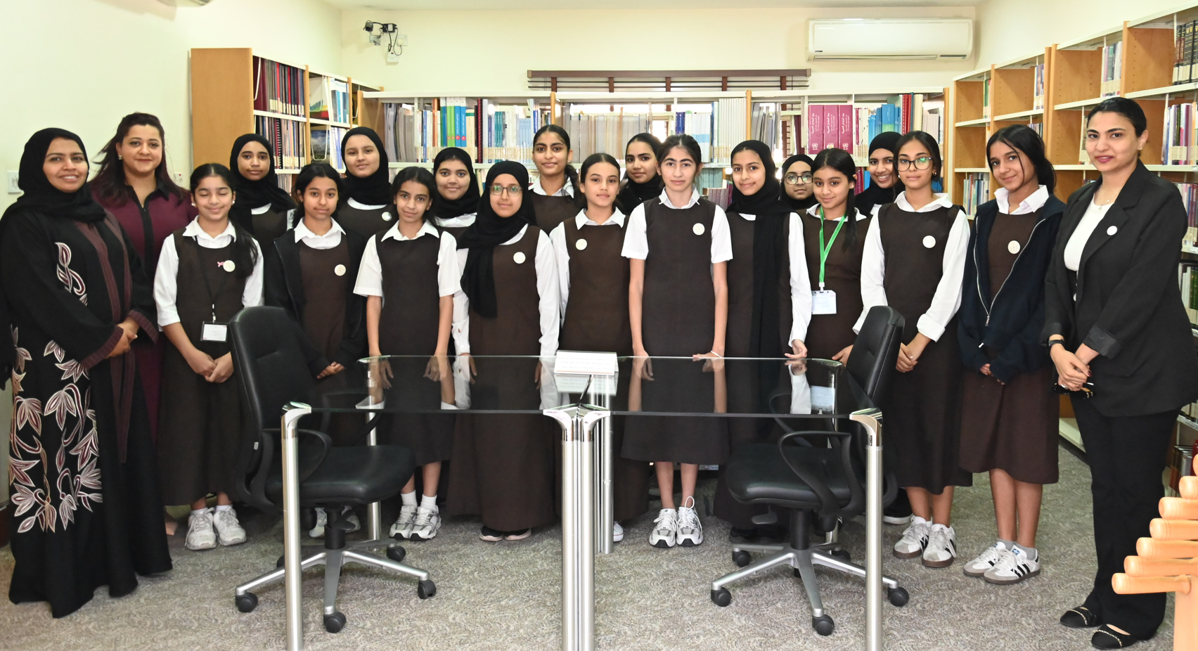 المجلس الأعلى للمرأة يستقبل عدداً من طلبة وطالبات المدارس الحكومية 