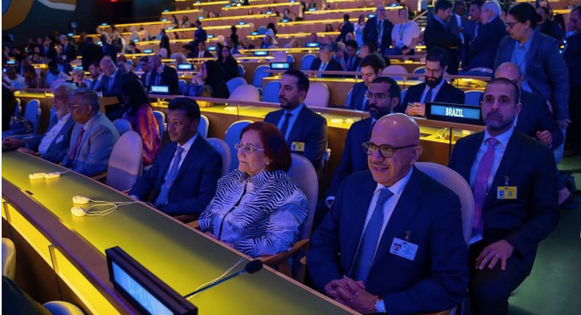 الأمين العام للمجلس الأعلى للمرأة تشارك في أحتفال منظمة الأمم المتحدة بمناسبة مرور 80 عاماً على تأسيسها