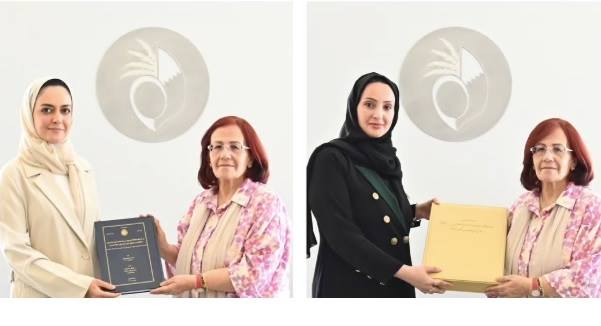 الأمين العام للمجلس الأعلى للمرأة تستقبل عدداً من كوادر الأمانة العامة للمجلس الحاصلين على شهادات عليا